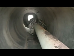 Obrotowy bęben obrotowy do mieszania zębów nawozu organicznego „dwa w jednym”.