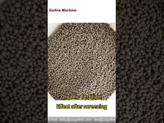 Granulator na płytkę słomy z obornika wieprzowego dla nawozów organicznych