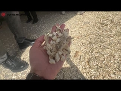 Przenośny drzewnopuszczacz drzewa, krusznik biomasy