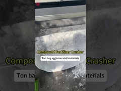 Kruszarka do worków FIBC klasy przemysłowej odporna na korozję do materiałów chemicznych i spożywczych