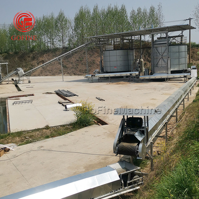 Linia produkcyjna nawozów organicznych kompostowych fermentacyjnych dla żywności Odpady krowie