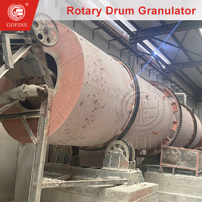 1-20T/h Pojemność produkcyjna Granulator z obrotowym zestawem biegów do produkcji granulów nawozów mieszanych