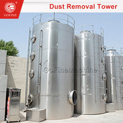 Odsysacz pyłu nawozów sztucznych, kontrola pyłu NPK, kolektor pyłu z warstwą wody