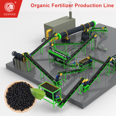 Najlepsza linia produkcyjna nawozów organicznych dla firm nawozowych