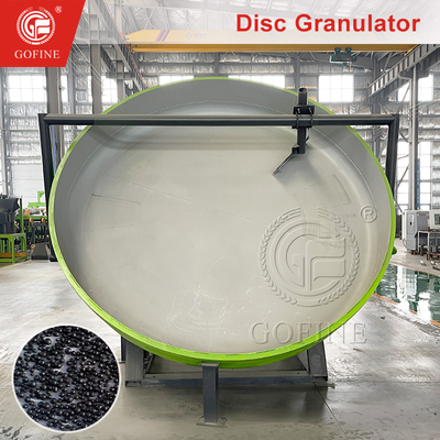 Granulator tarczowy do mieszania na mokro do nawozów organicznych o wydajności 1-5T/H
