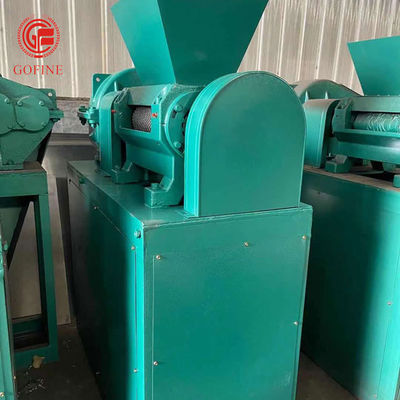 Granulator dwuwalcowy do nawozu suchego kompostu 150x300mm