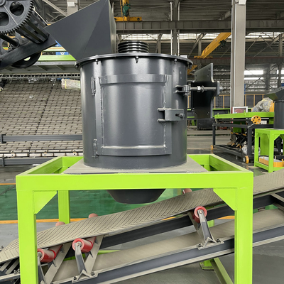 1-5 T / H Pionowa maszyna do przetwarzania nawozów 60 mm 11Kw kruszarka łańcuchowa z pojedynczym wałem